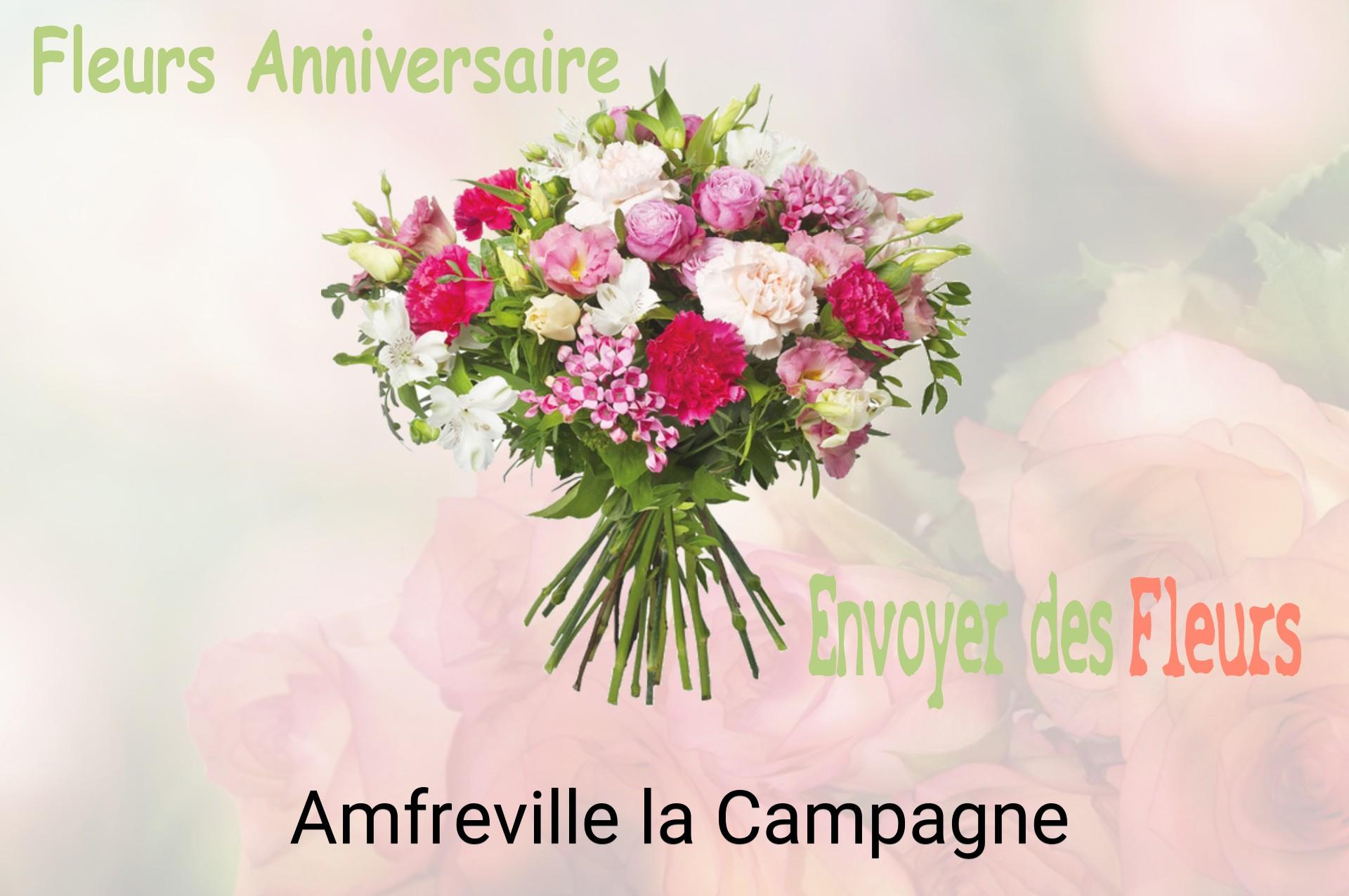Bouquet de fleurs d’anniversaire livré à Amfreville-la-Campagne